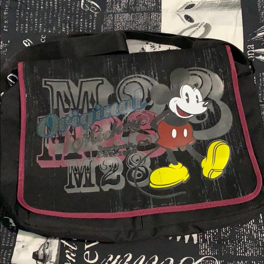 Disney Original Mickey M28 Satchel/Shoulder Bag